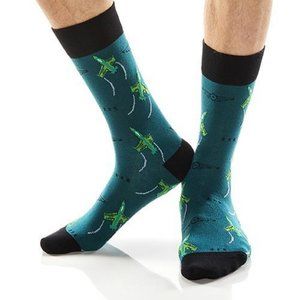 NWT Yo Sox Men's "Air Force" Crew Socks